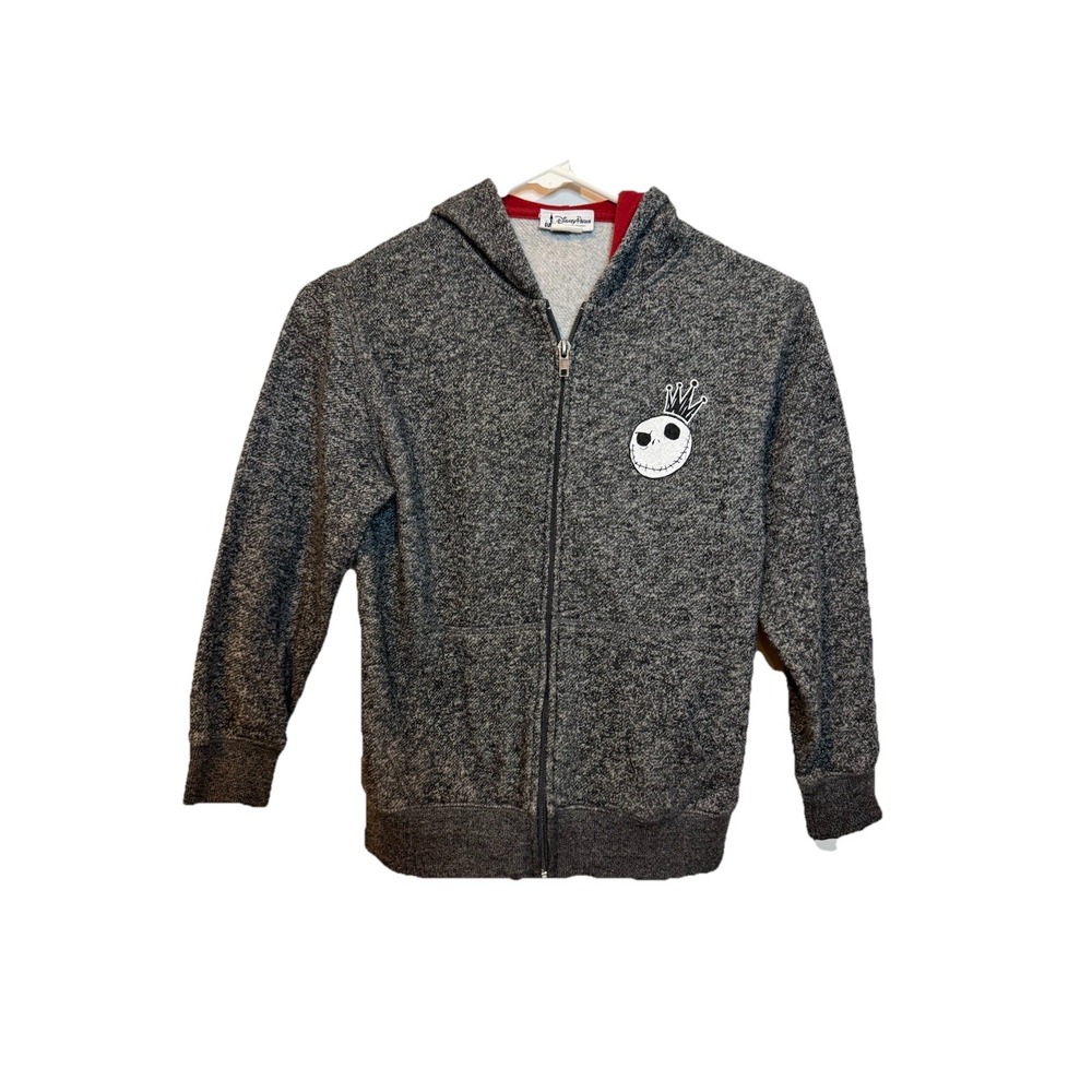 Disney Parks‎ Jack YM The Nightmare Before Christmas Zip Hoodie Jacket Gray